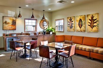Relaxing Media Room at Siena Apartments, Santa Maria, California